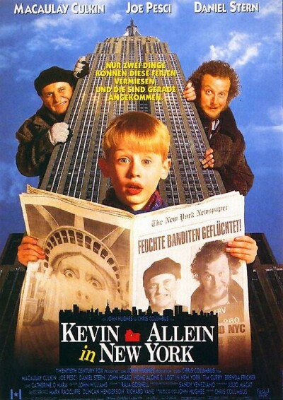 Filmplakat Kevin allein in New York -Christmas Family Classic 