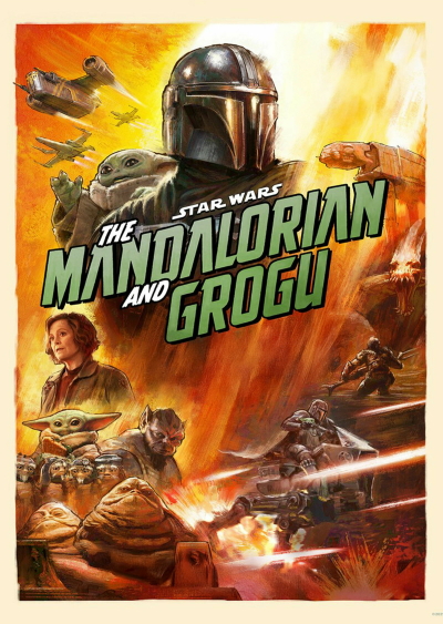 Filmplakat STAR WARS: THE MANDALORIAN AND GROGU 